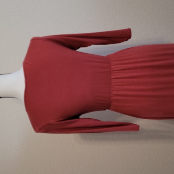 Rust Rose Summer Dress S - Picture 6 of 6